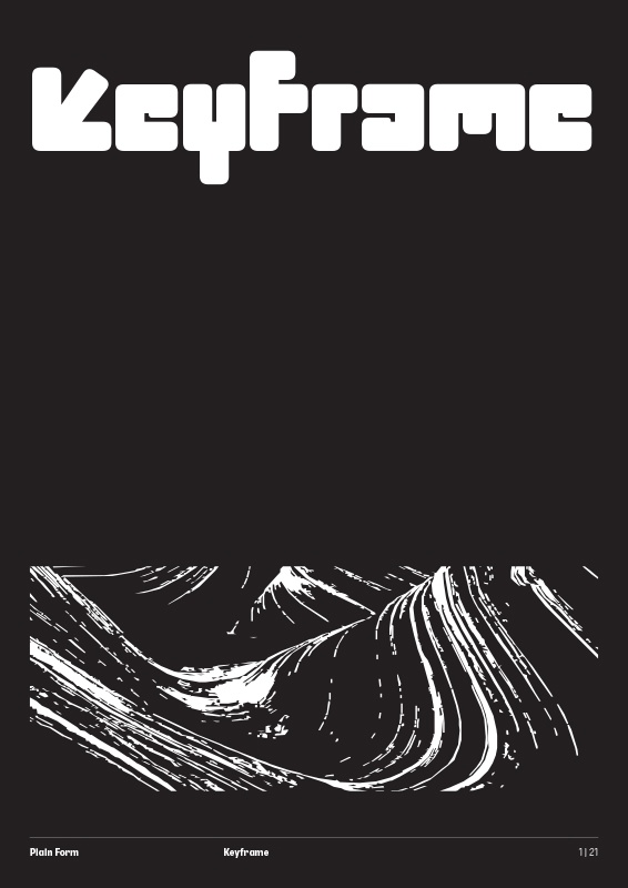Шрифт Keyframe
