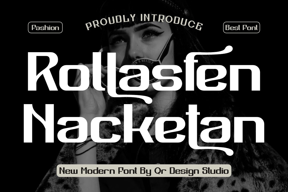 Шрифт Rollasfen Nacketan