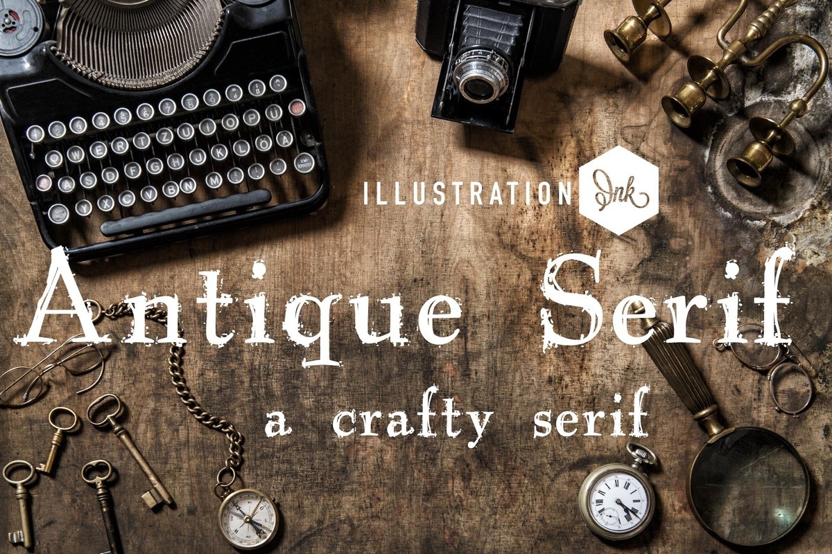 Шрифт ZP Antique Serif