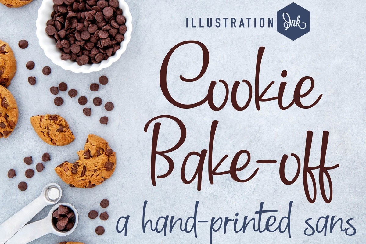 Шрифт PN Cookie Bakeoff