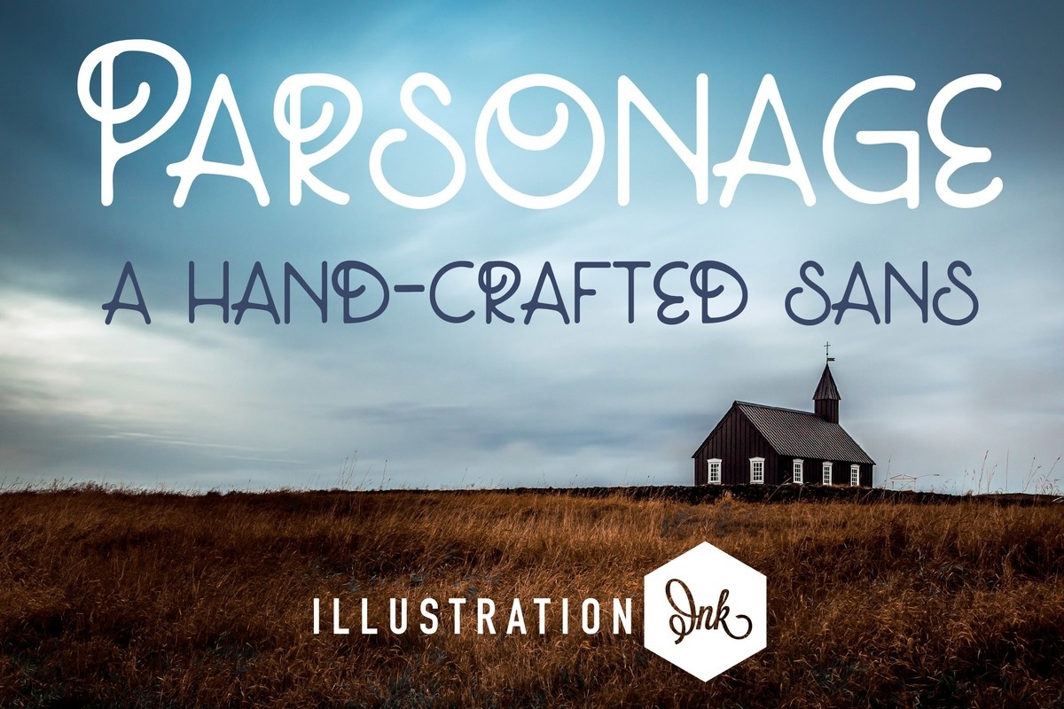 Шрифт ZP Parsonage