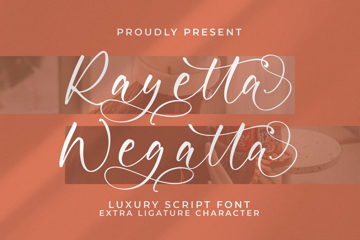 Шрифт Rayetta Wegatta