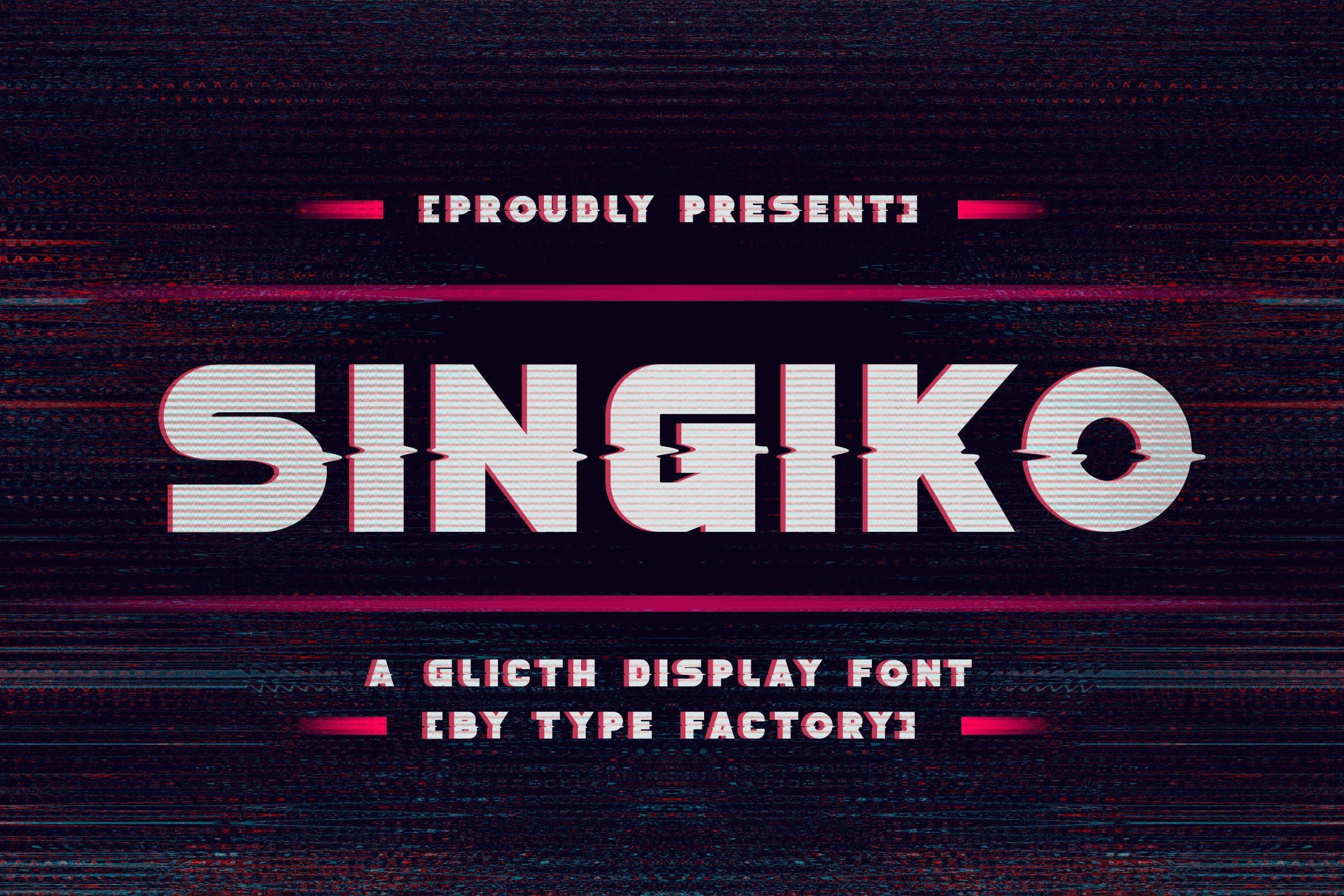 Шрифт Singiko