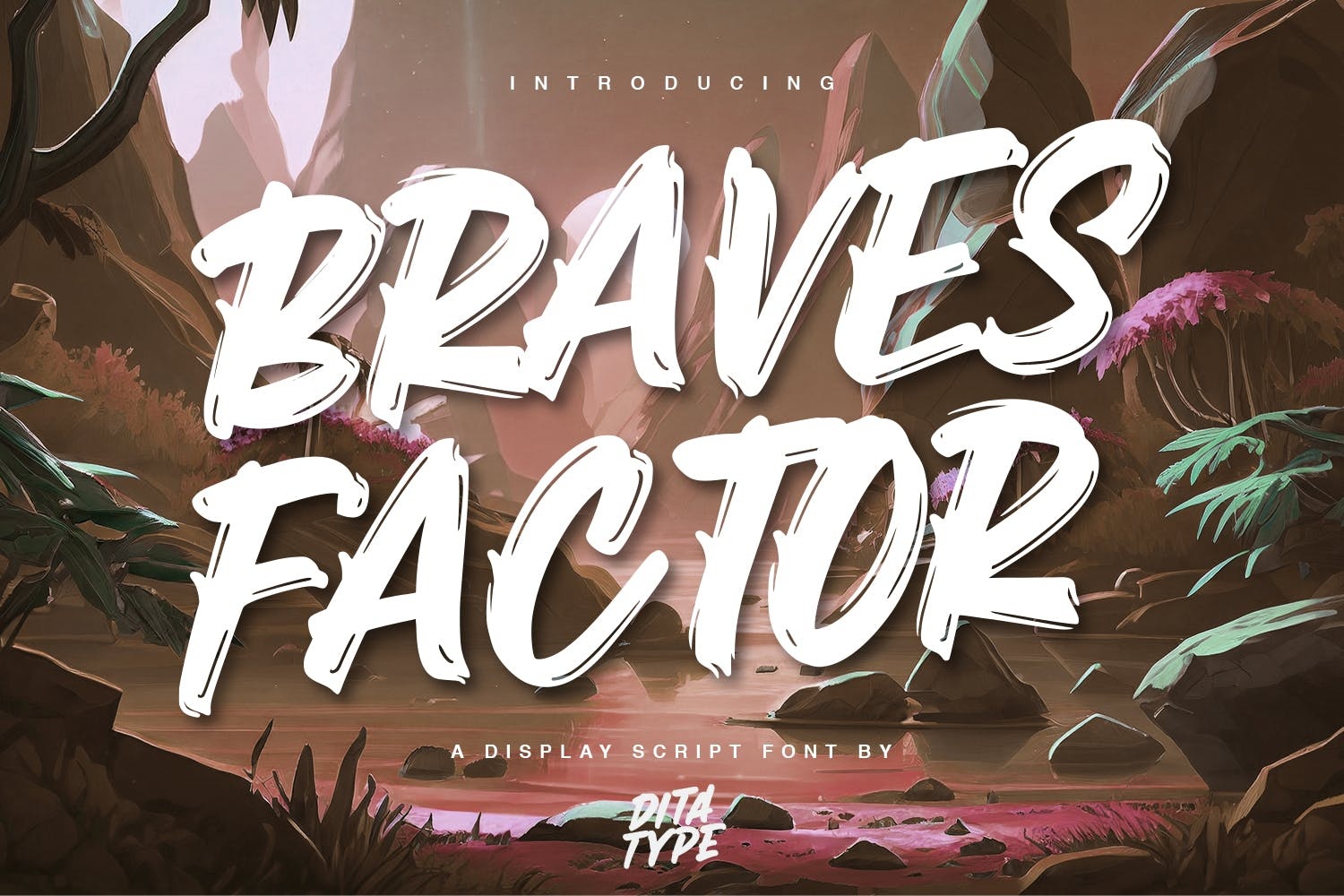 Шрифт Brave Factor