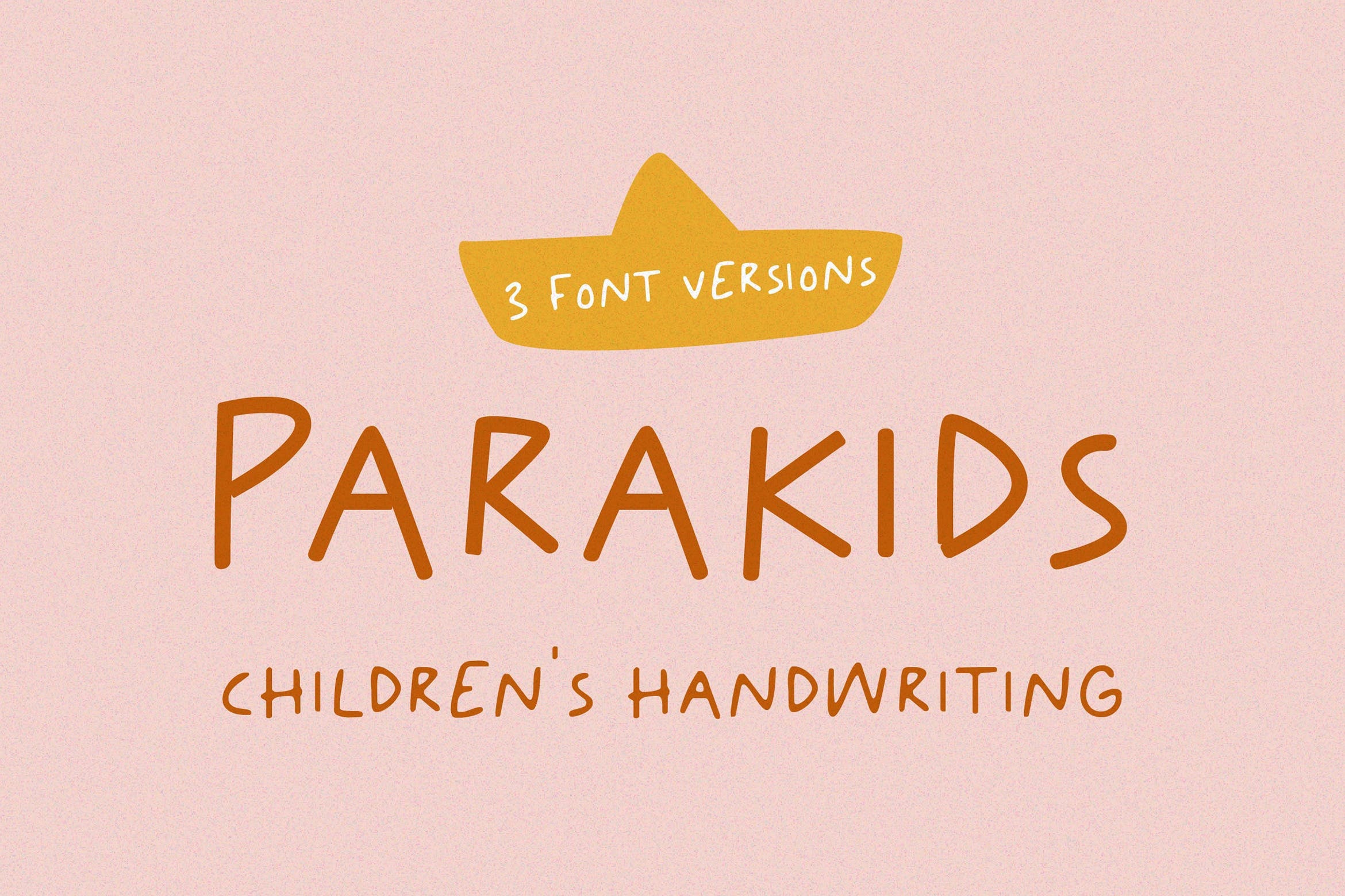 Шрифт Parakids