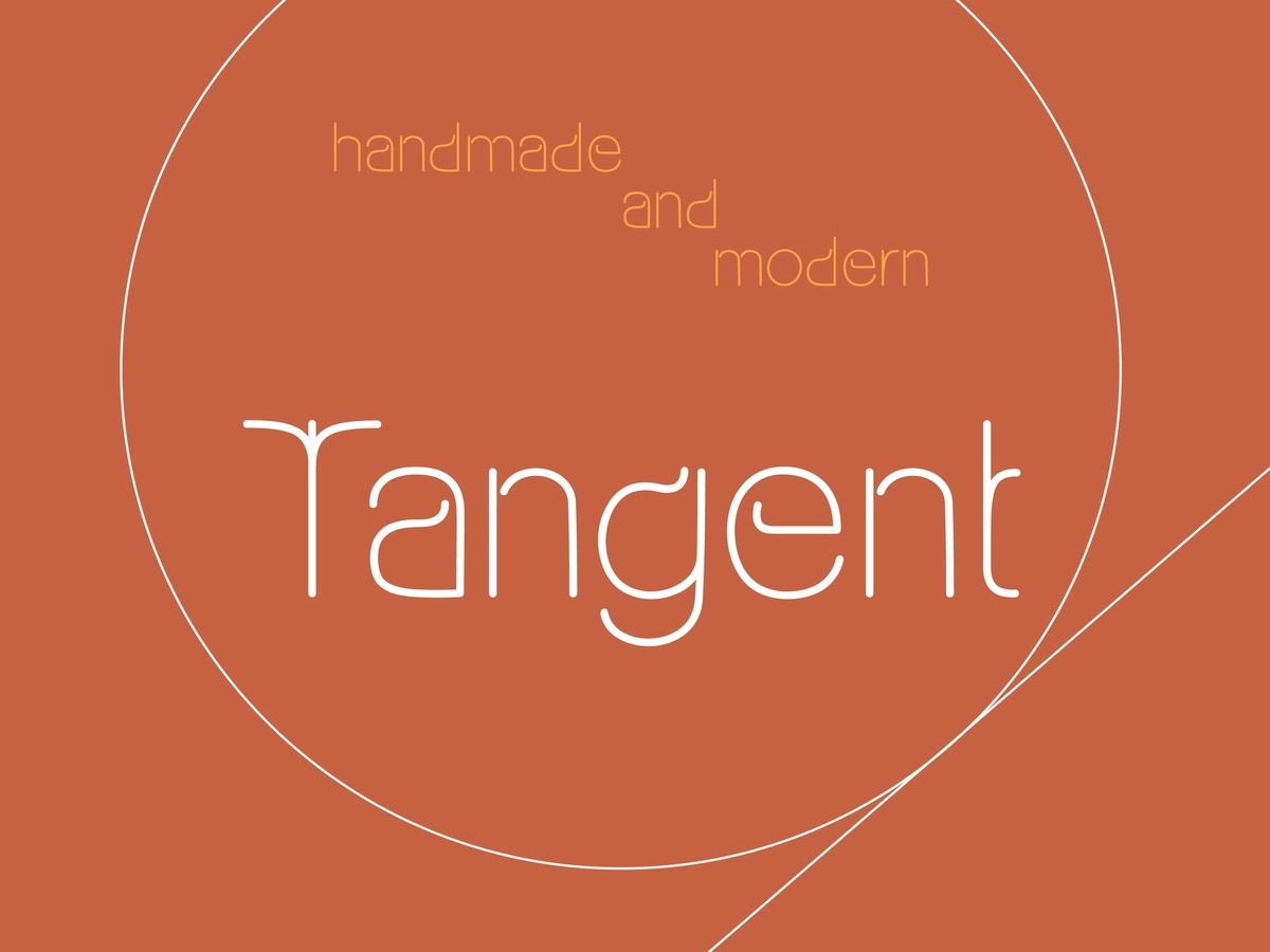 Шрифт Tangent