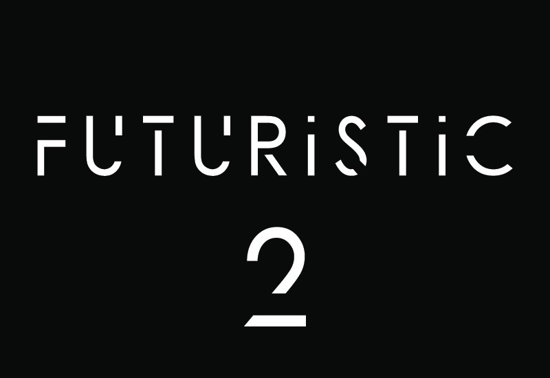 Шрифт Futuristic 2