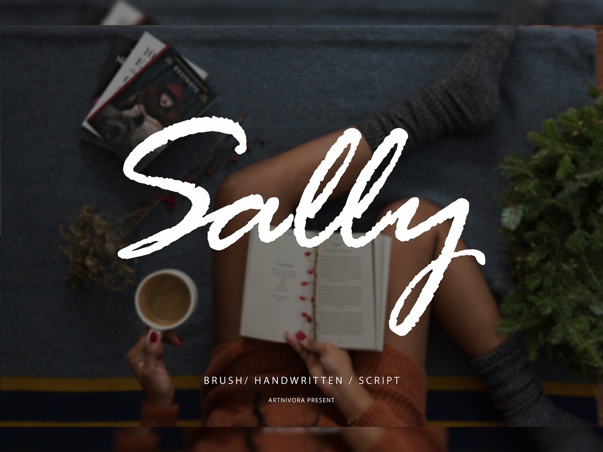 Шрифт Sally