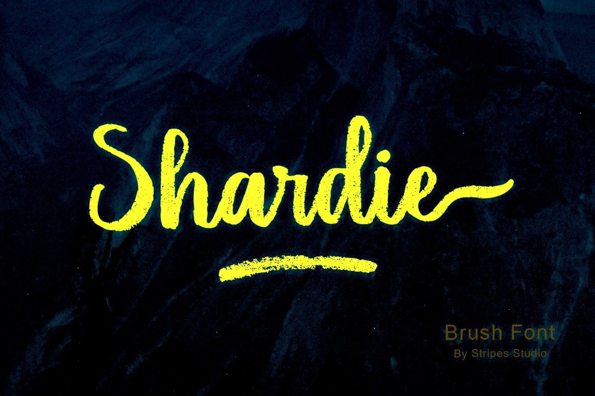 Шрифт Shardie