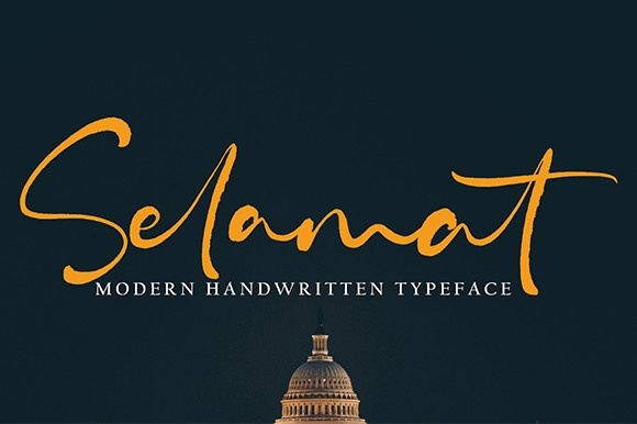 Шрифт Selamat