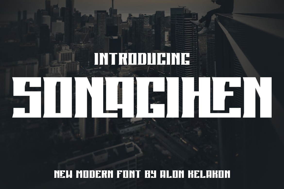 Шрифт Sonagihen