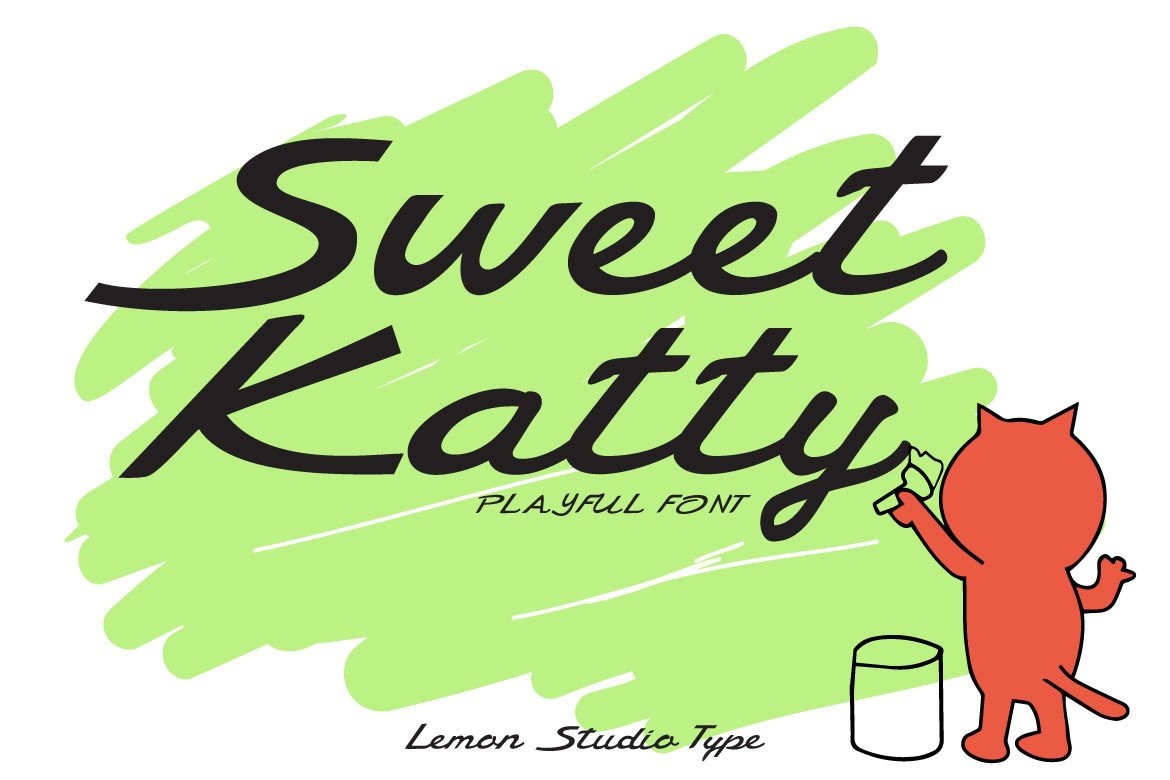 Шрифт Sweet Katty