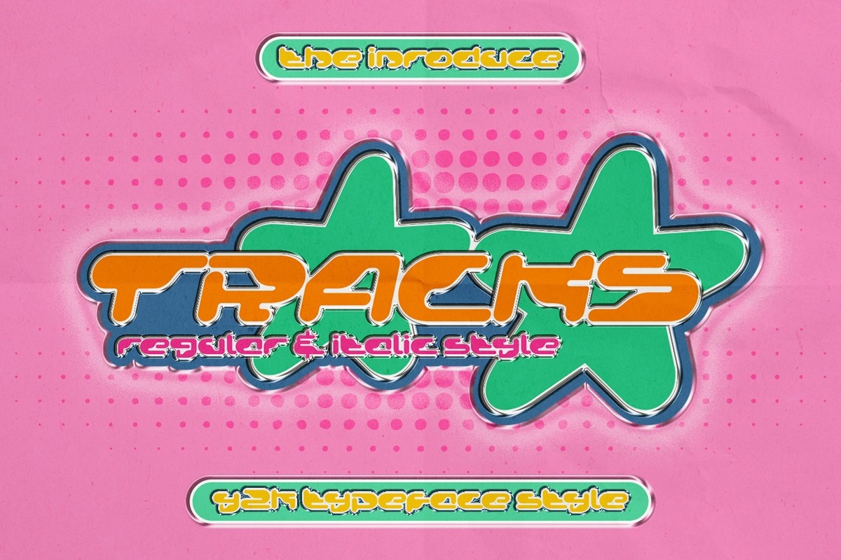 Шрифт Tracks