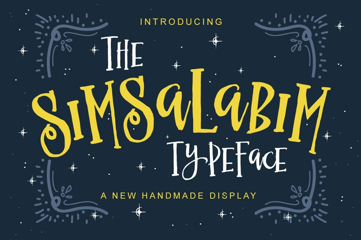 Шрифт Simsalabim Typeface