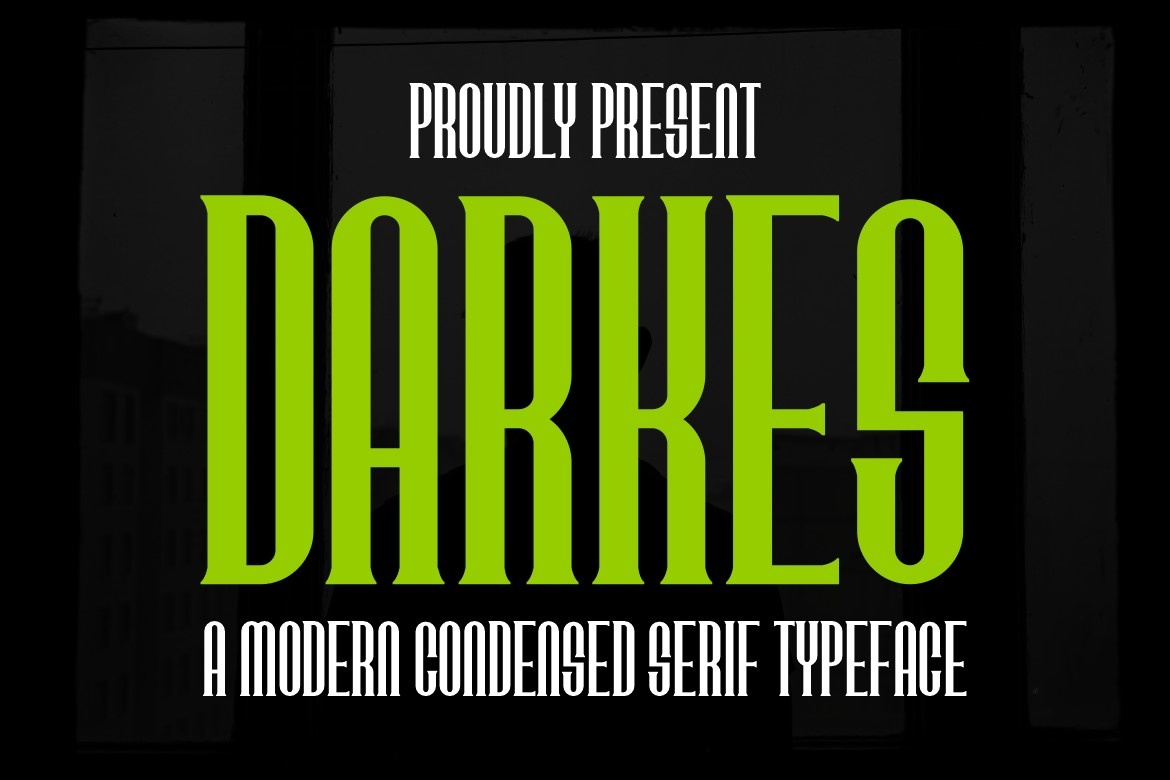 Шрифт Darkes