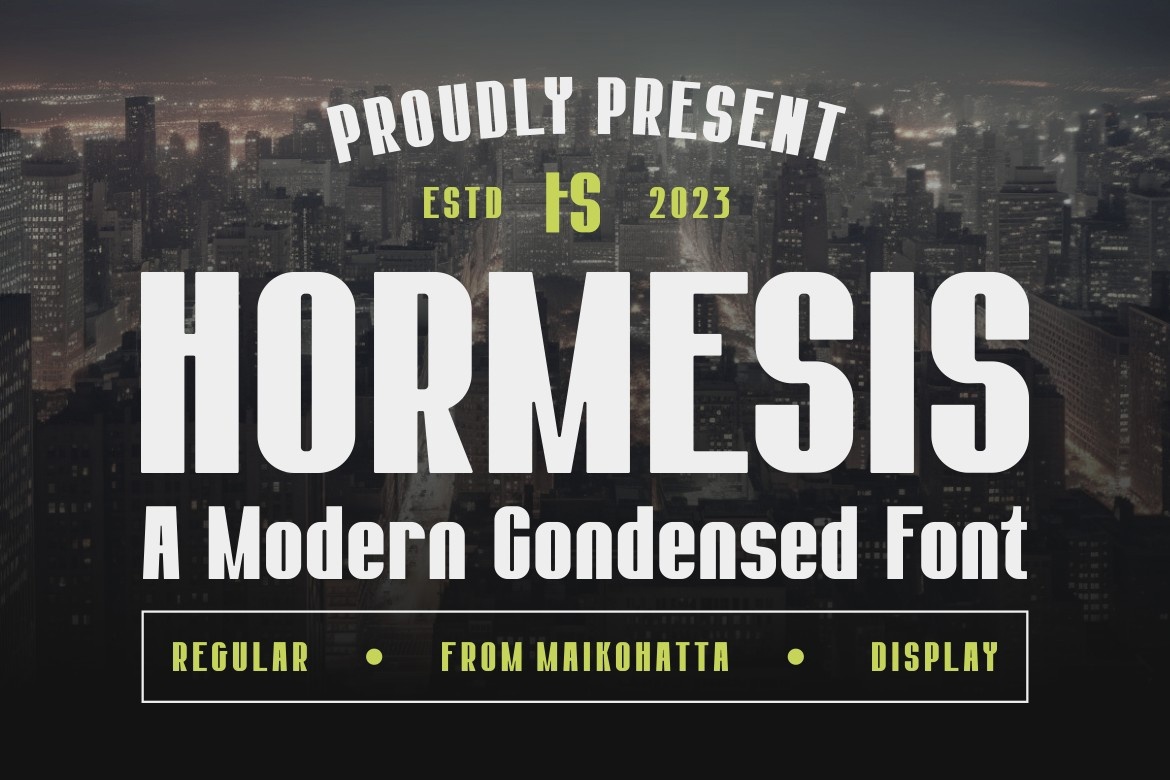Шрифт Hormesis