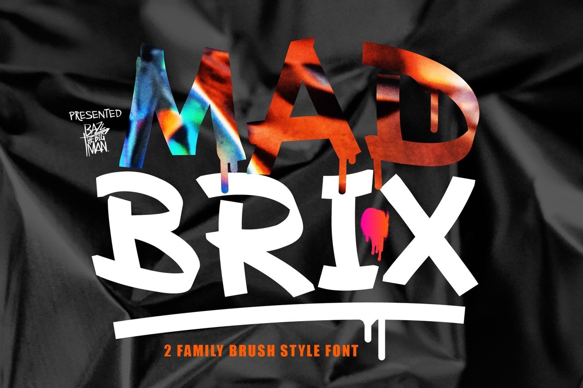 Шрифт Mad Brix