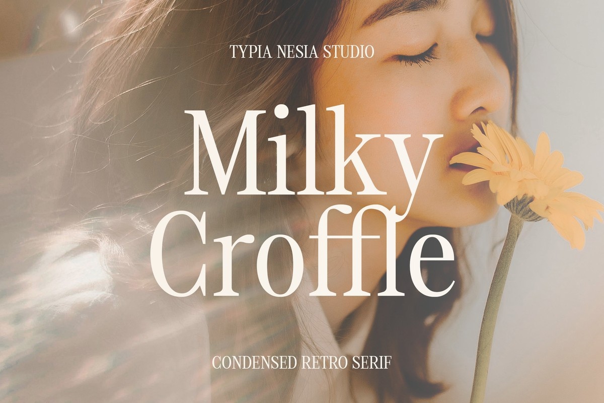 Шрифт Milky Croffle