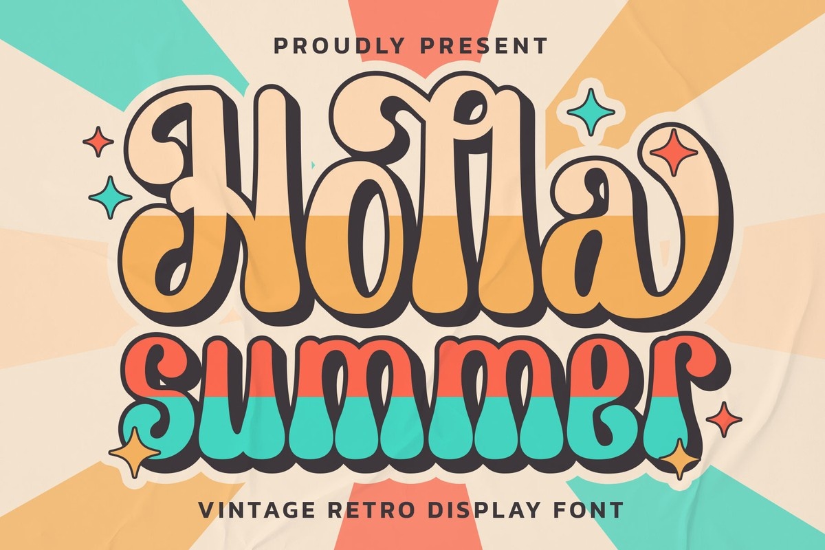 Шрифт Holla Summer