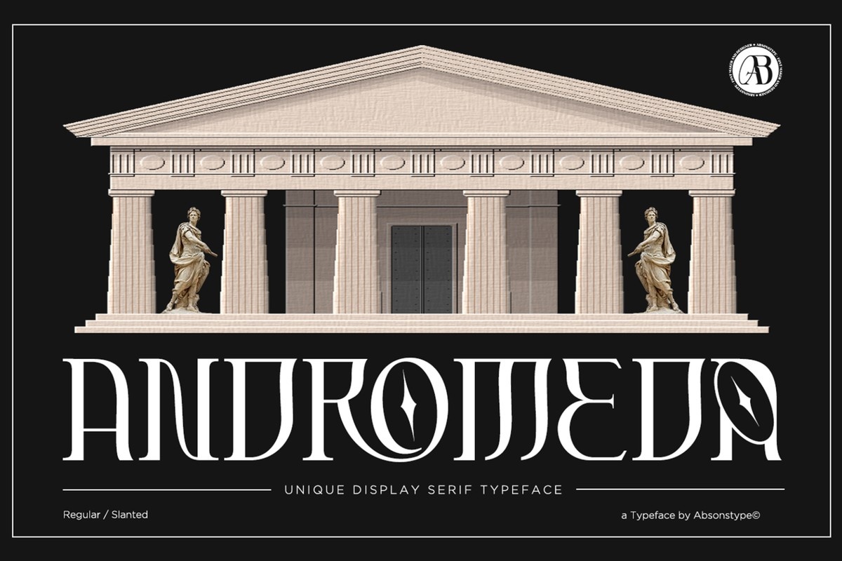 Шрифт Andromeda