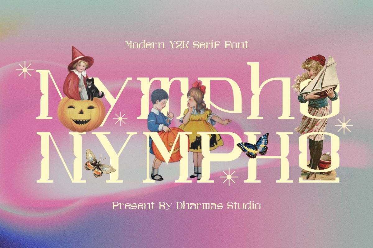 Шрифт Nympho