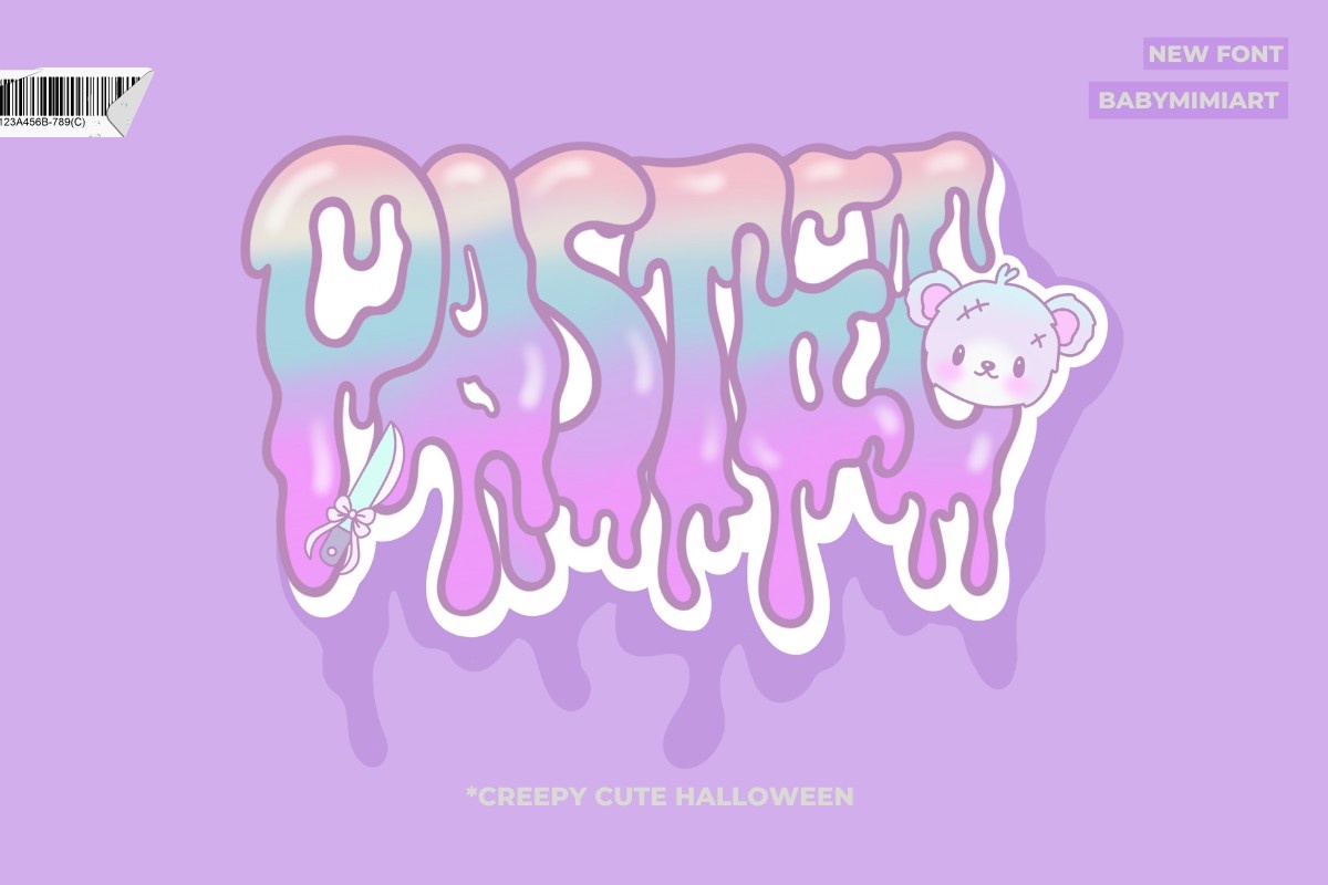 Шрифт Pastel