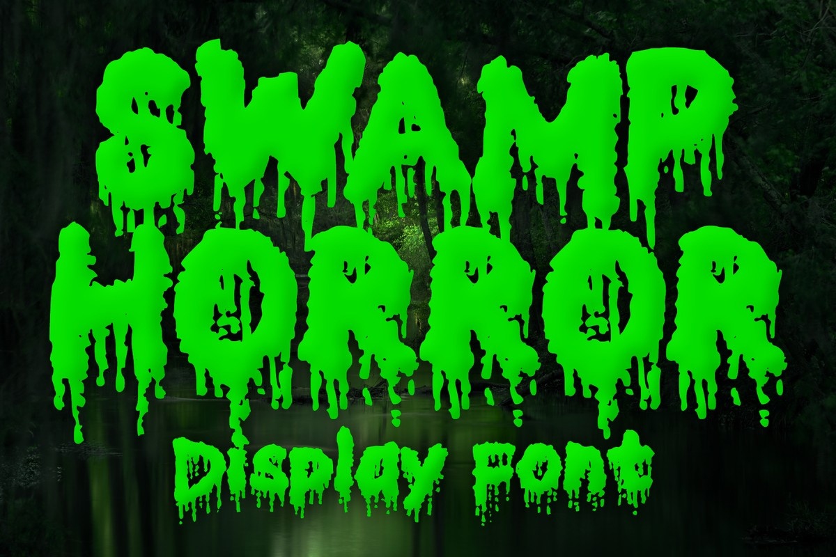 Шрифт Swamp Horror