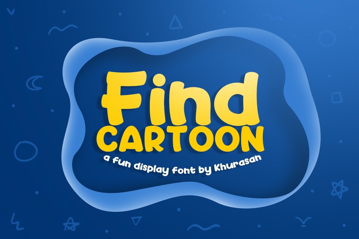 Шрифт Find Cartoon