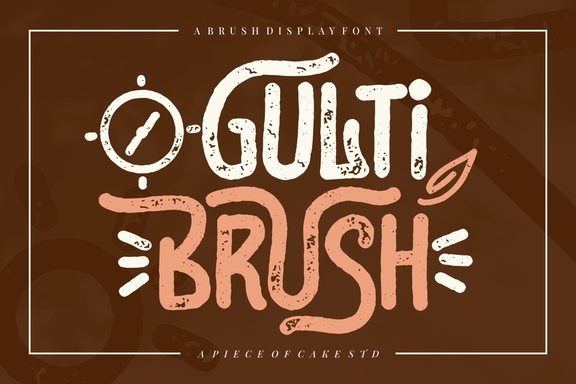 Шрифт Gulti Brush