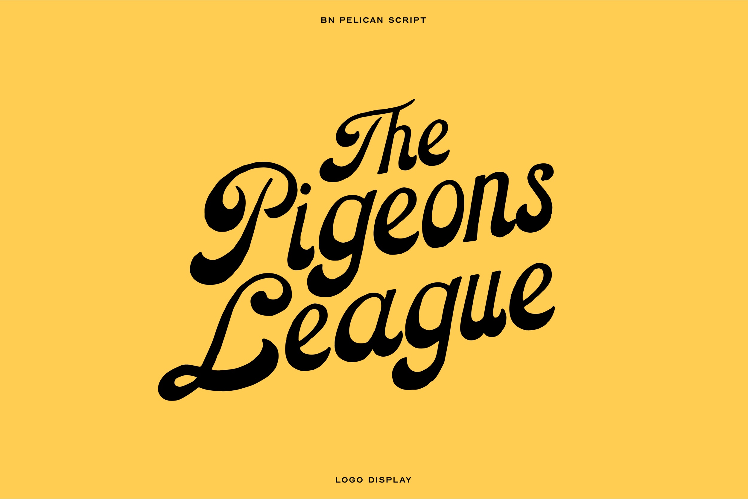 Шрифт BN Pelican Script