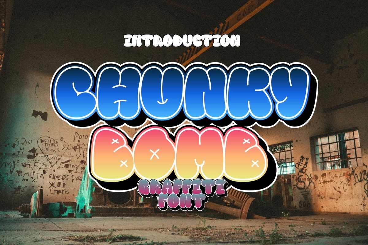 Шрифт Chunky Bomb