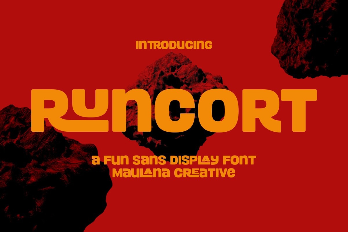 Шрифт Runcort