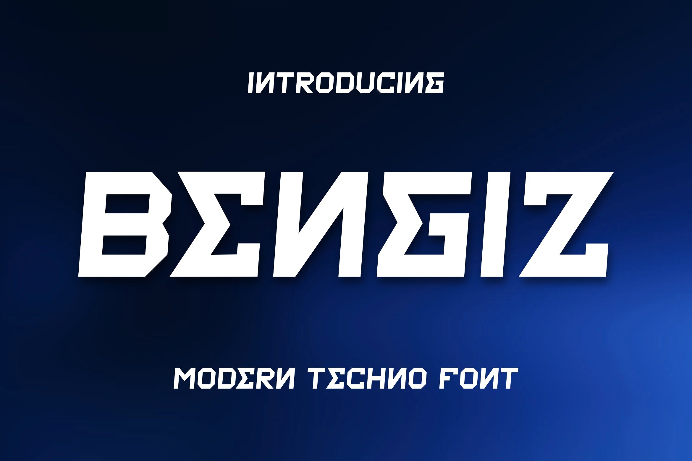 Шрифт Bengiz