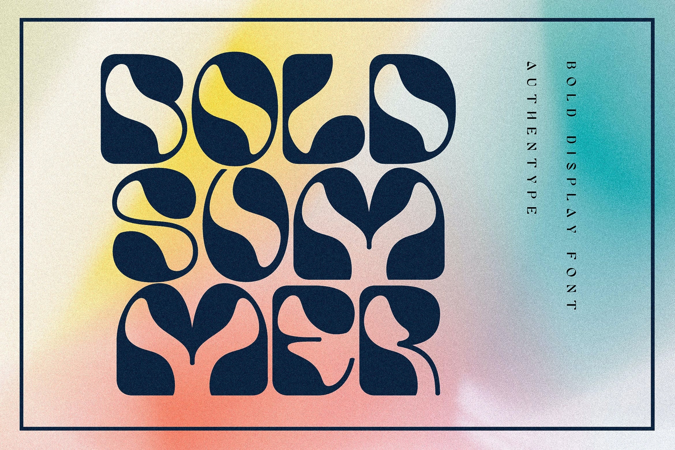 Шрифт Bold Summer