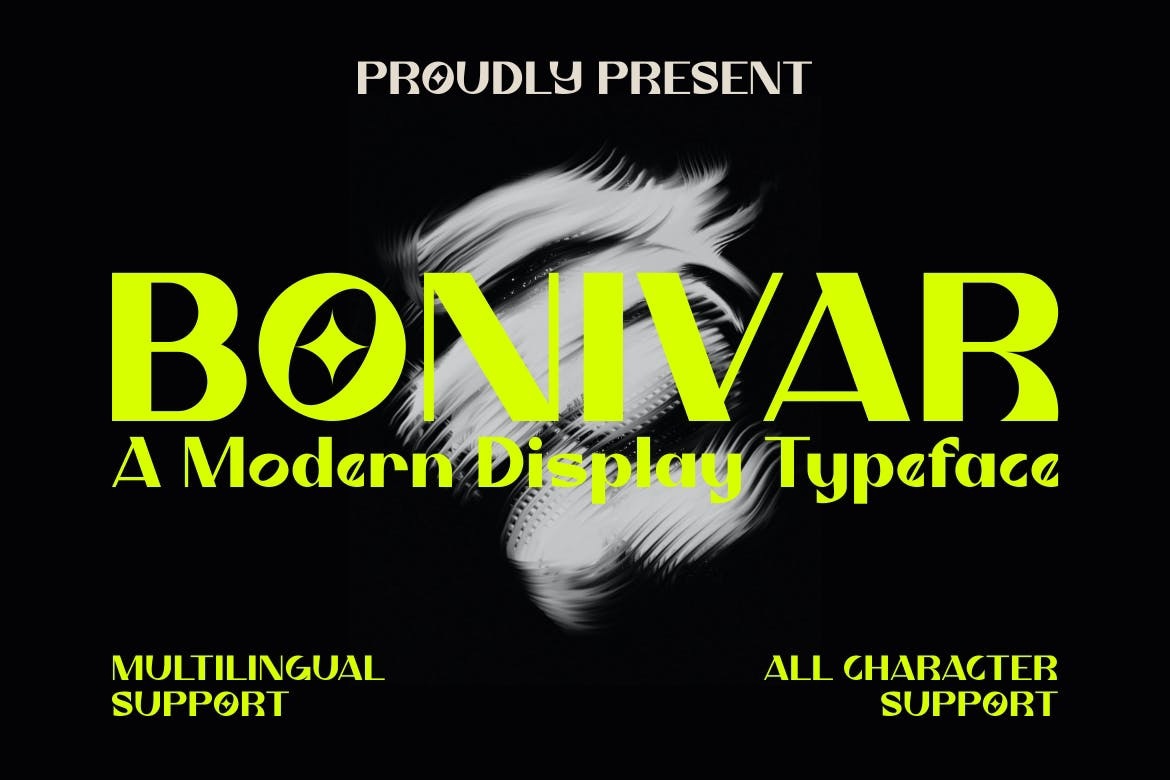 Шрифт Bonivar
