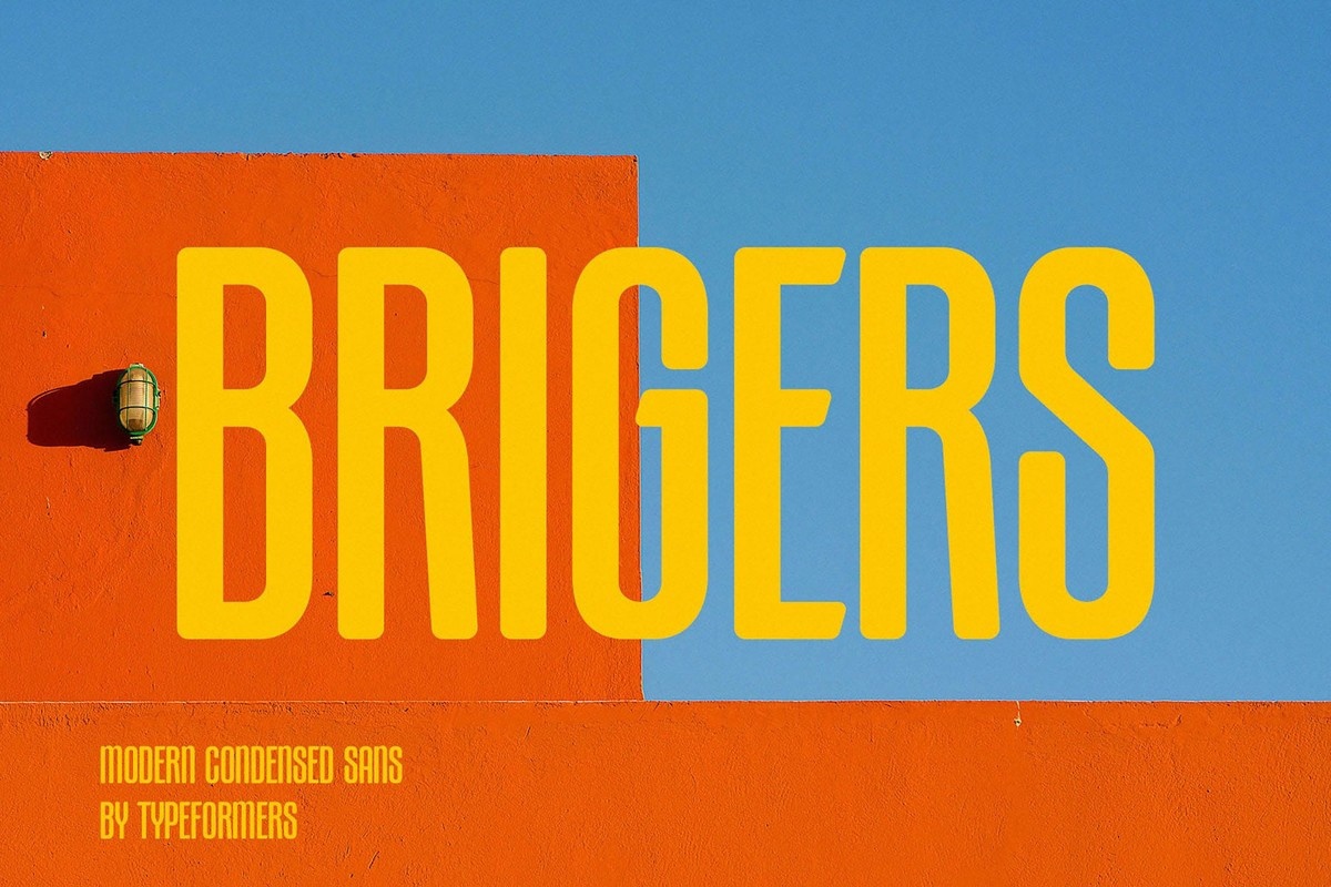 Шрифт Brigers