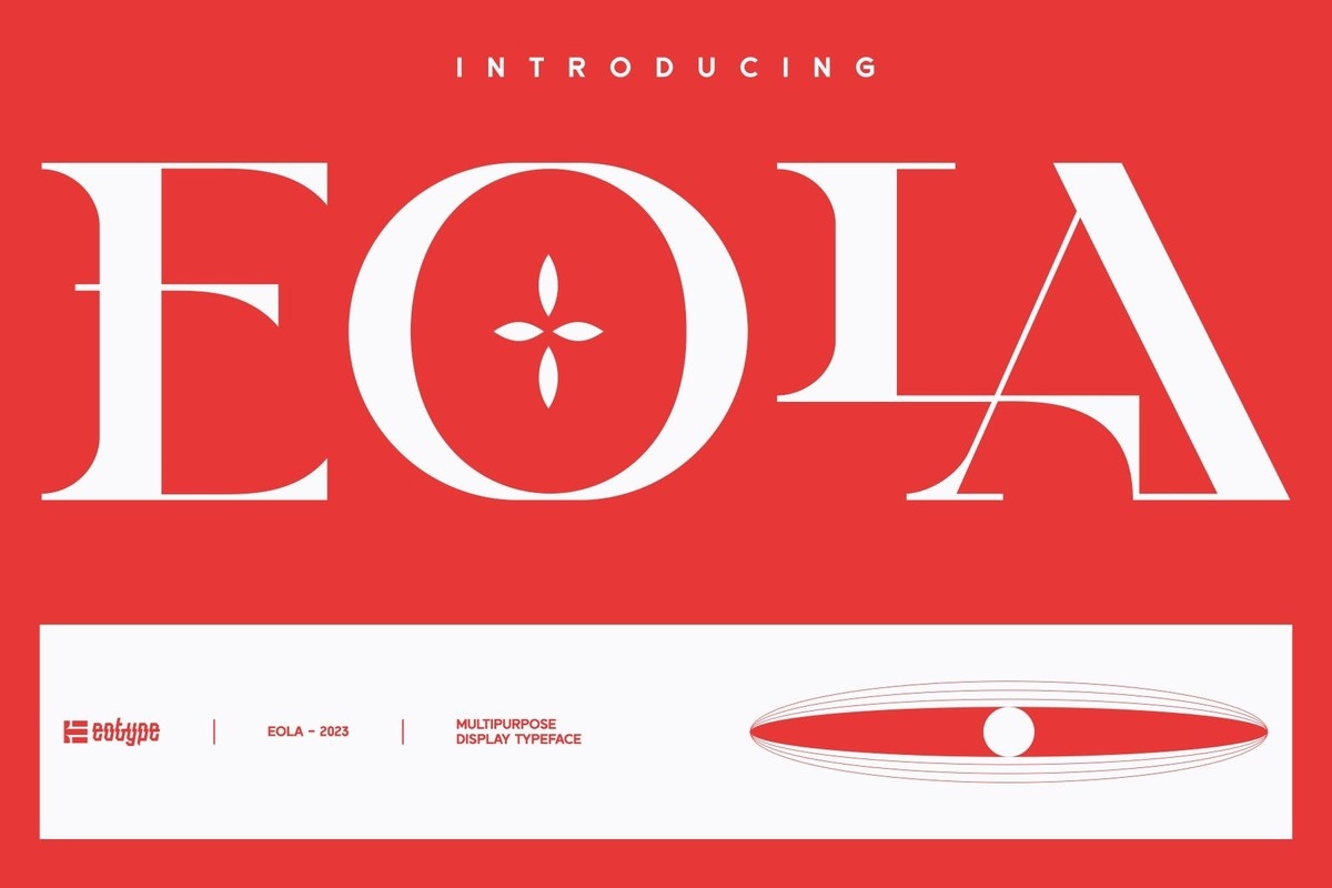 Шрифт Eola