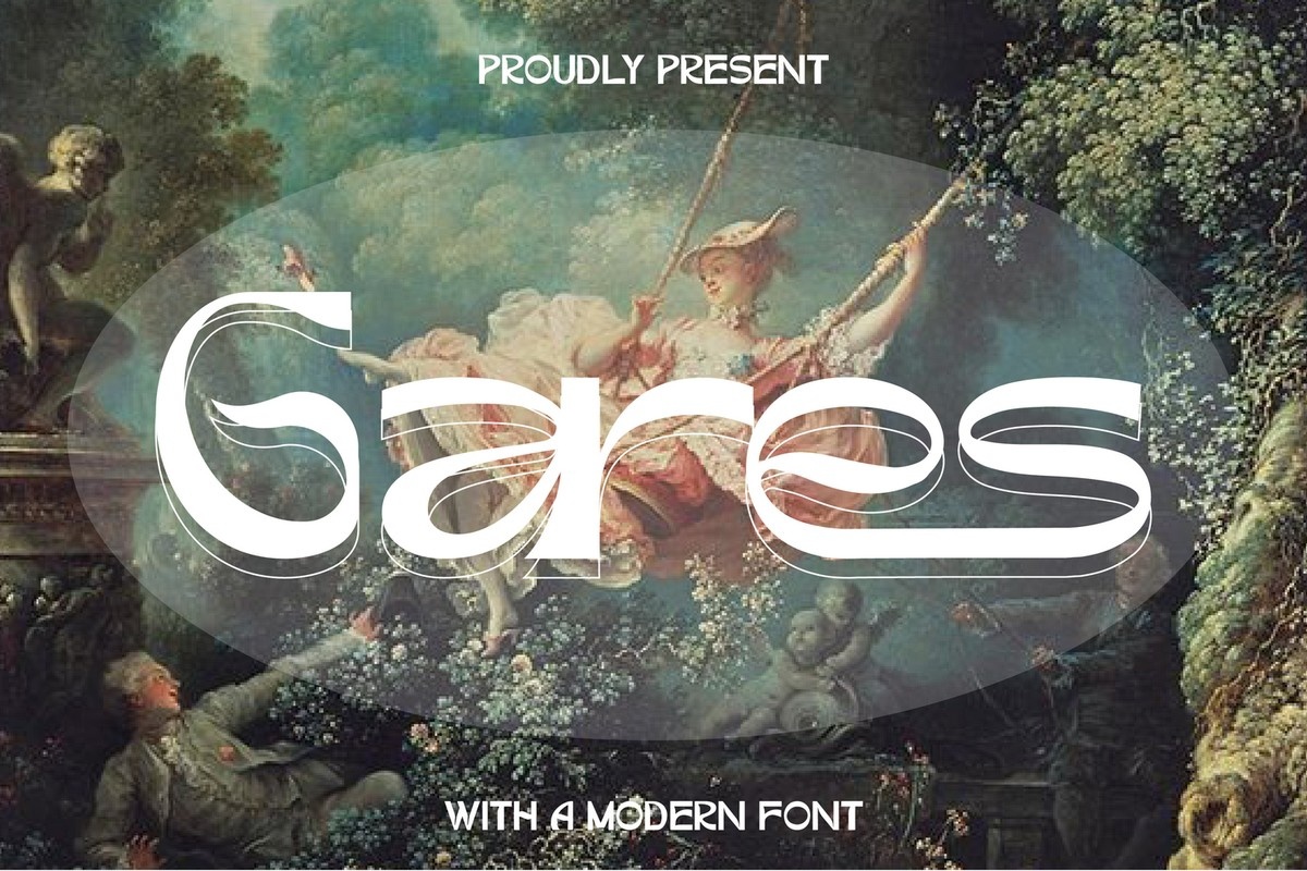 Шрифт Gares Modern Sans