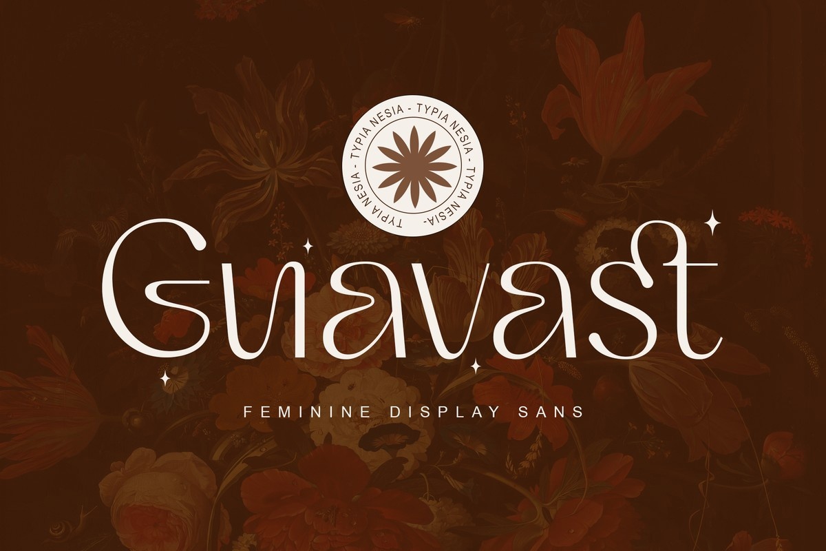 Шрифт Guavast