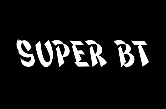 Шрифт Super BT