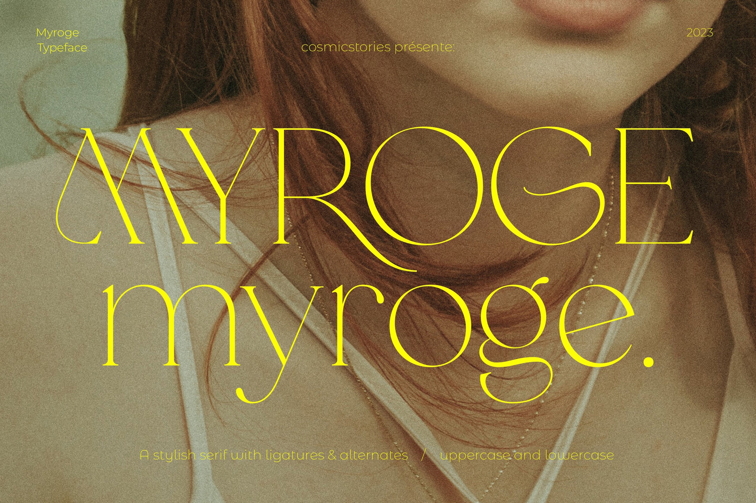 Шрифт MYROGE