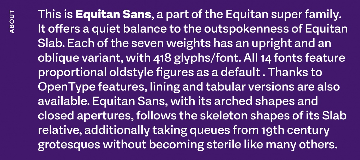 Equitan Sans