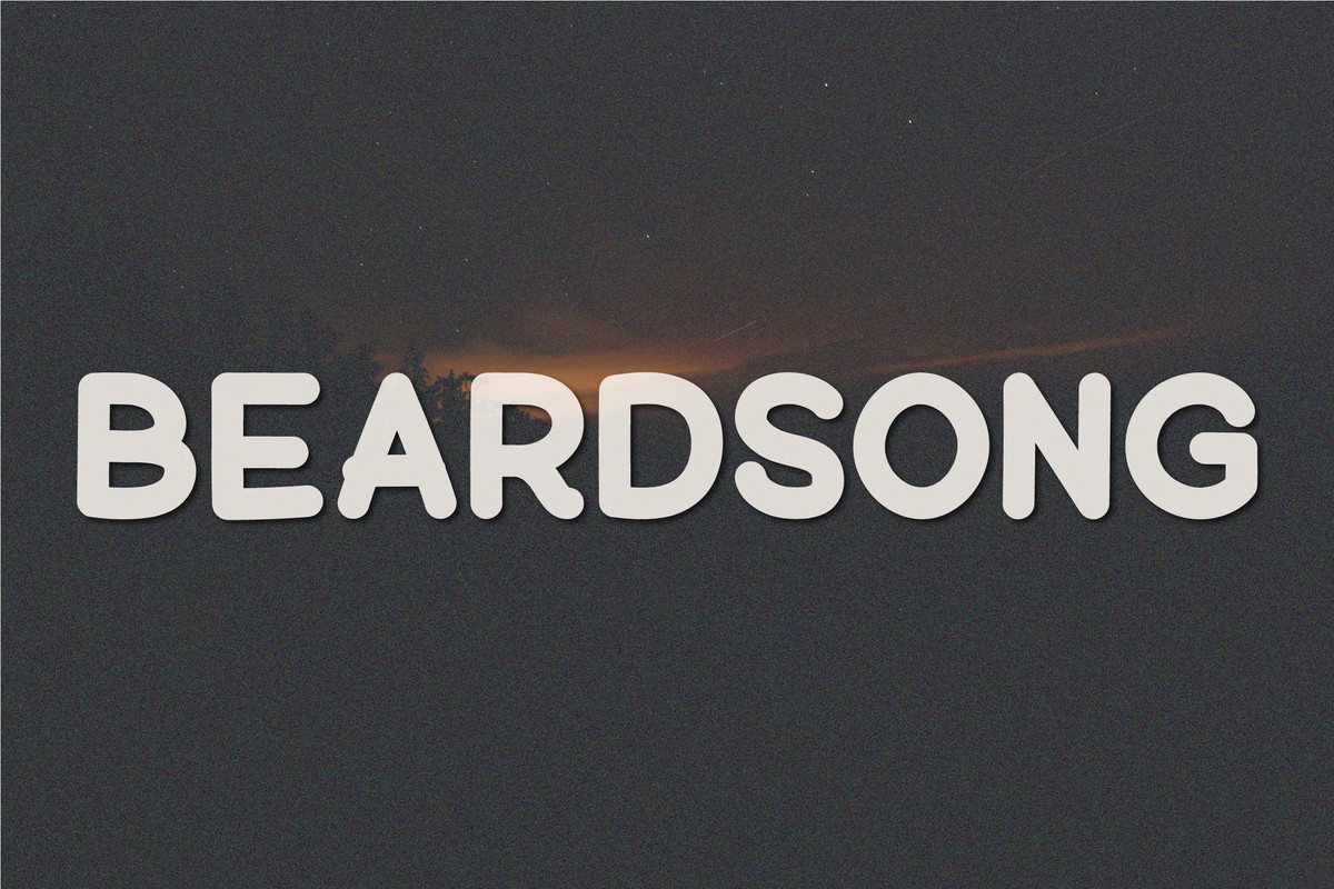 Шрифт Beardsong