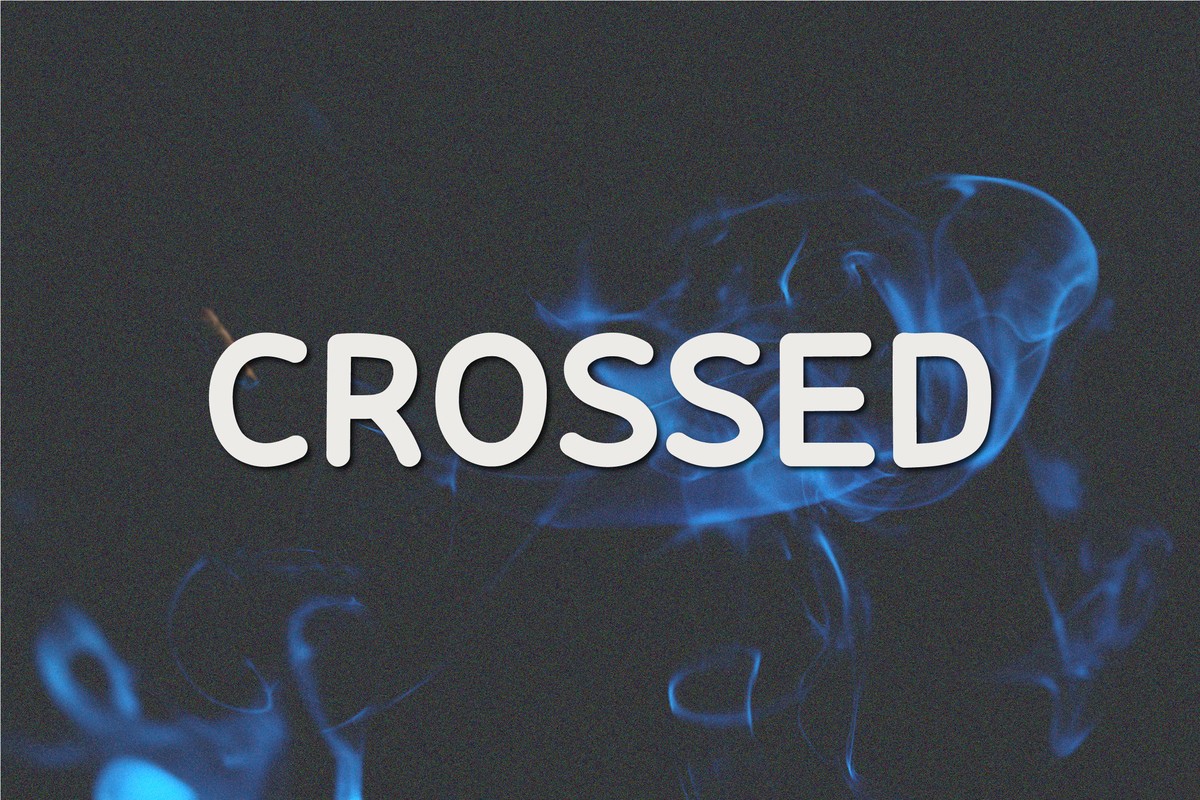 Шрифт Crossed