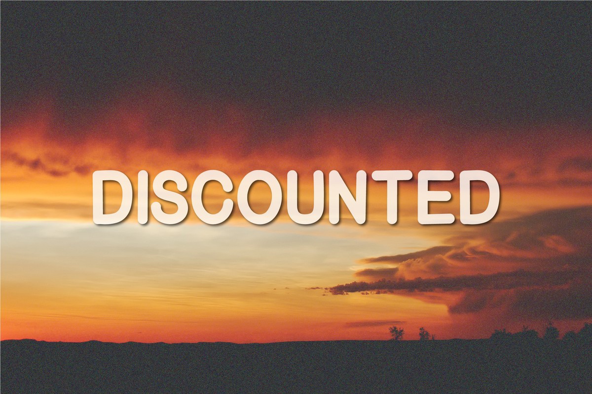 Шрифт Discounted