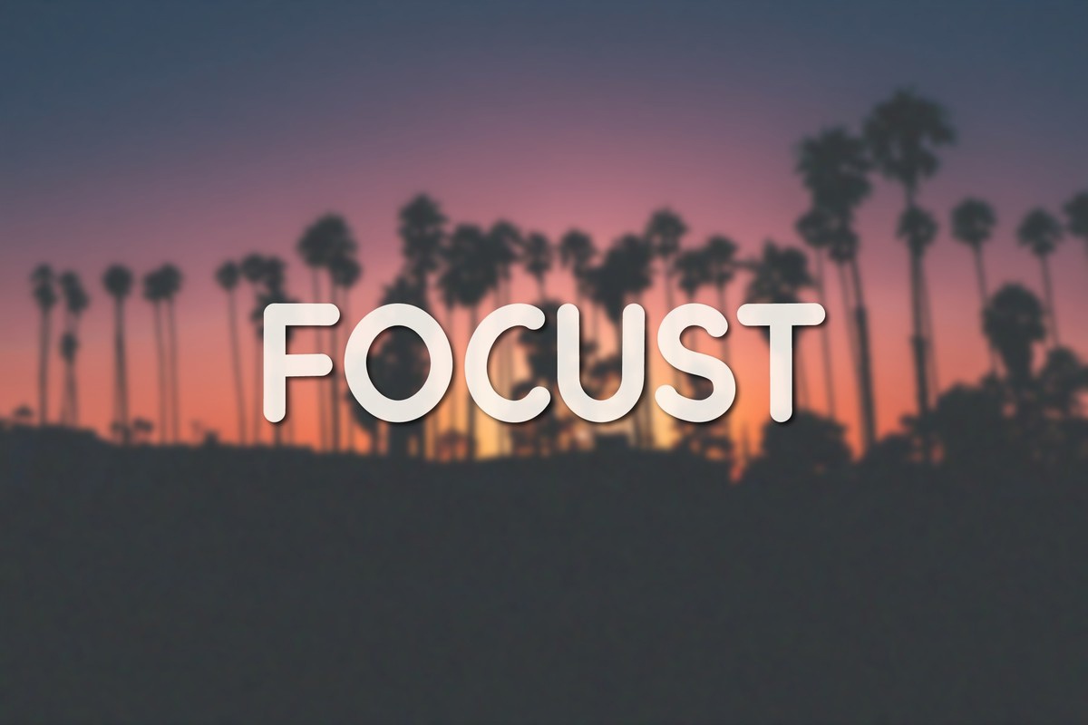 Шрифт Focust