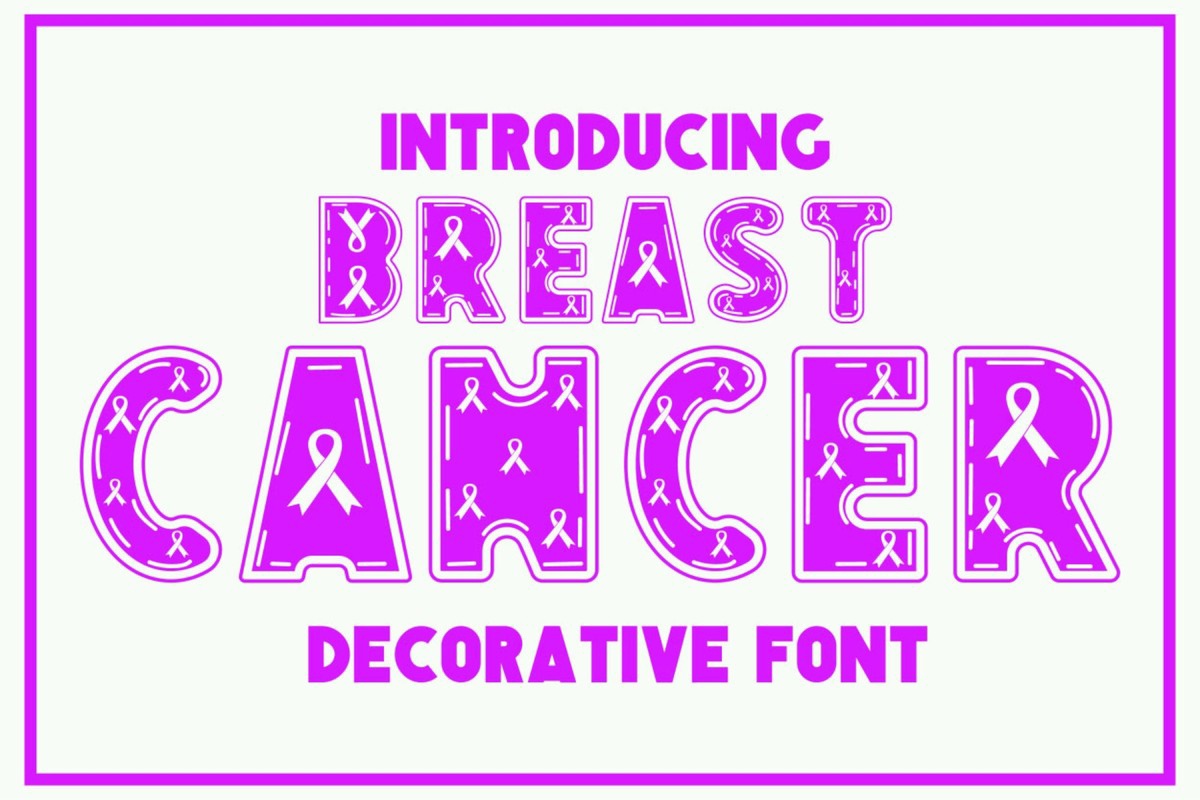 Шрифт Breast Cancer