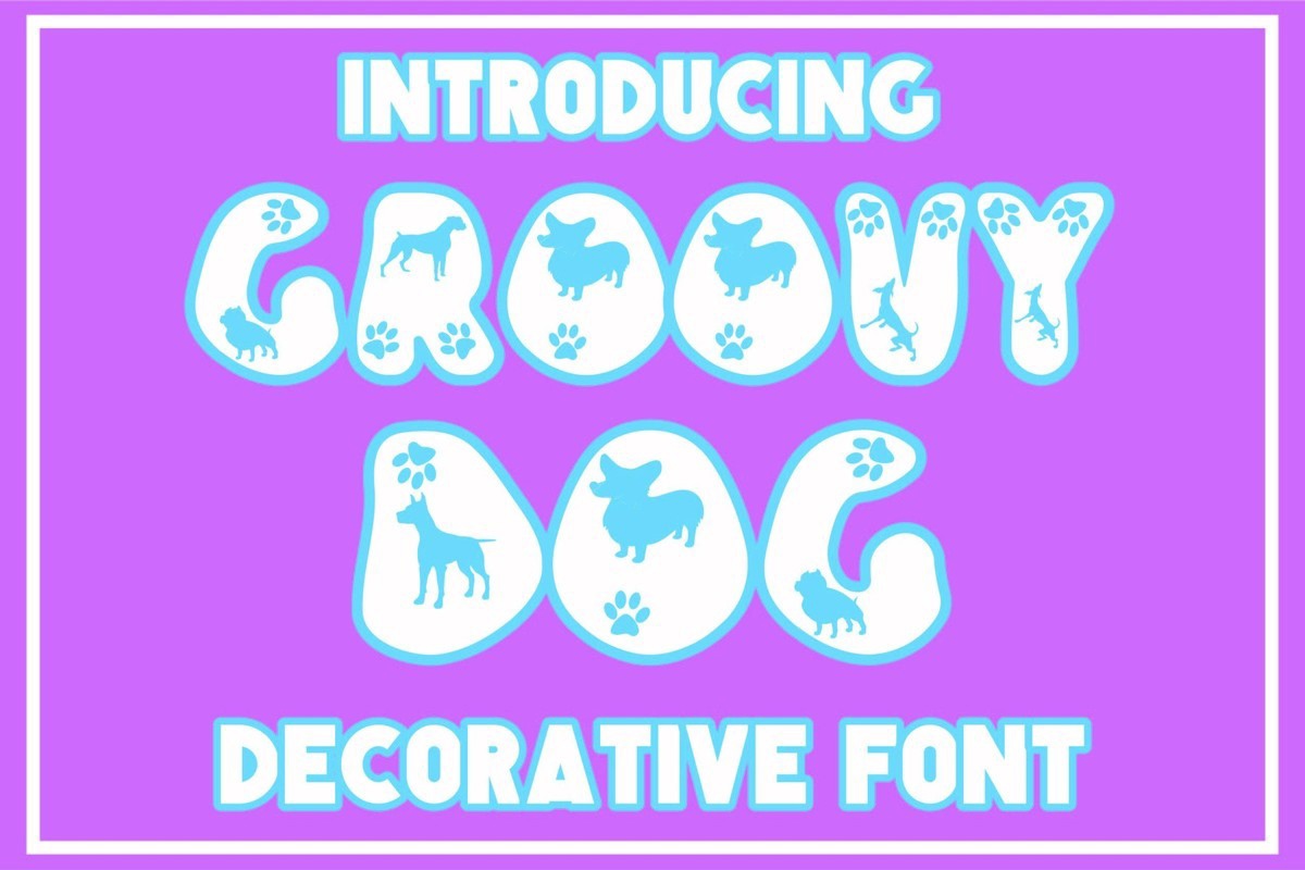 Шрифт Groovy Dog