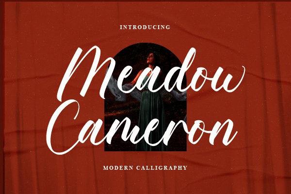 Шрифт Meadow Cameron