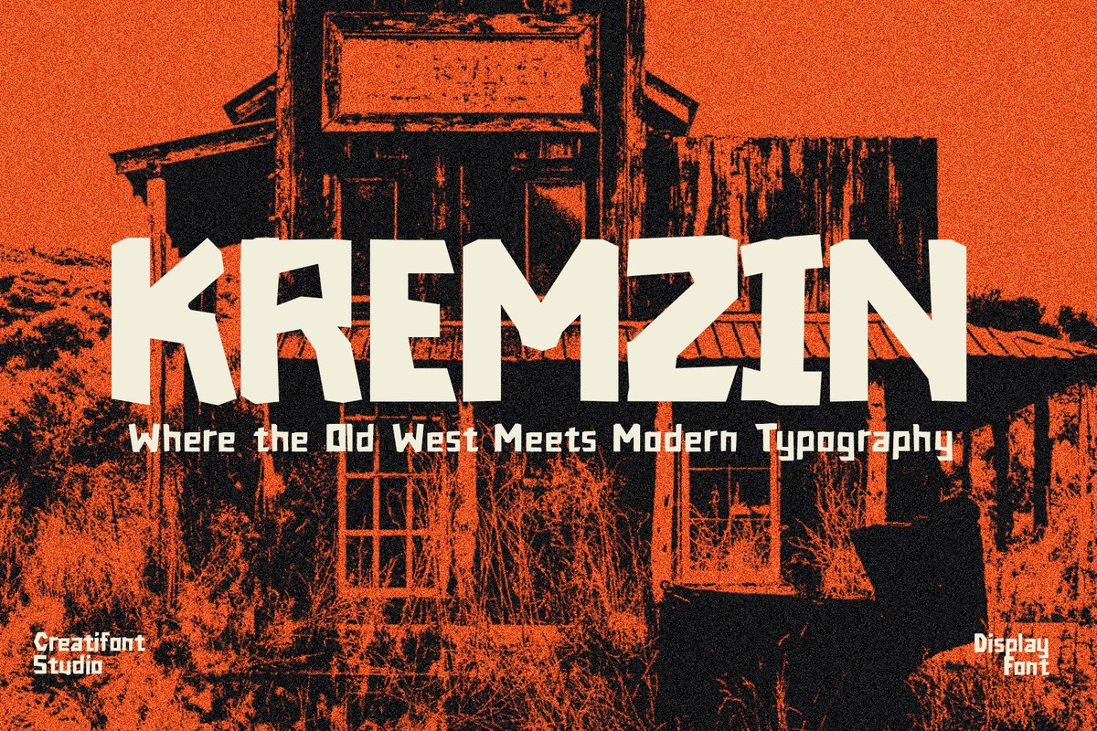Шрифт Kremzin